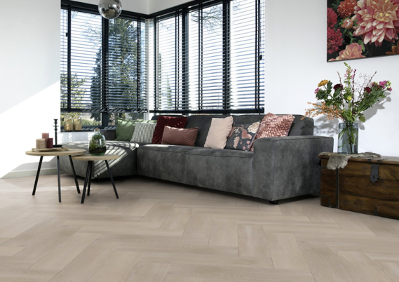 Douwes Dekker PVC Plak Visgraat Pepermunt