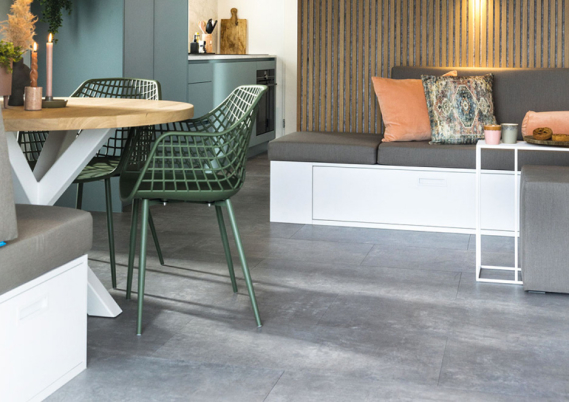 Douwes Dekker PVC Klik Flinke Tegel Bitterkoek - 8.5mm Klik PVC