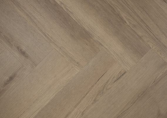 Douwes Dekker PVC Klik Brede Visgraat Spekkoek - Ultra Mat