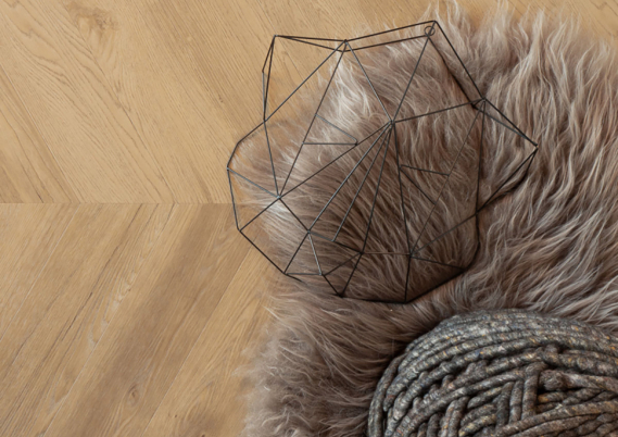 Douwes Dekker PVC Klik Hongaarse Punt Boterkoek - Ultra Mat