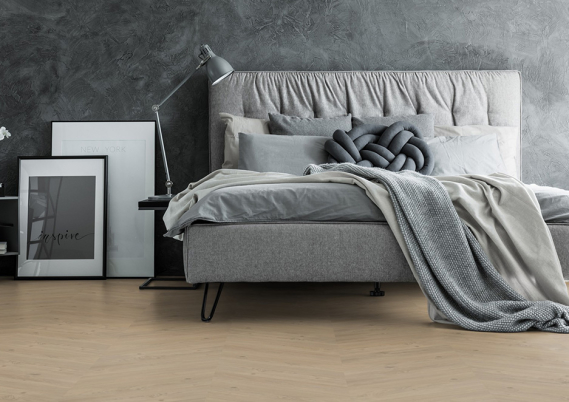 Douwes Dekker PVC Klik Hongaarse Punt Panna Cotta - 8mm Klik PVC