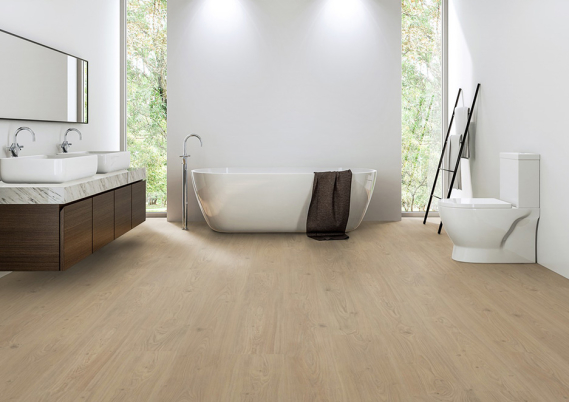 Douwes Dekker PVC Klik Riante Plank Panna Cotta - 7.5mm Klik PVC