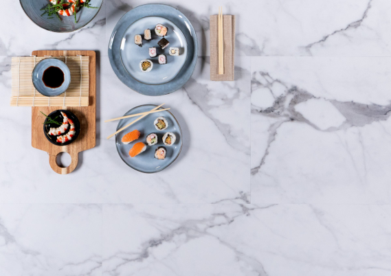 Douwes Dekker PVC klik tegel Meloen - 6mm PVC klik