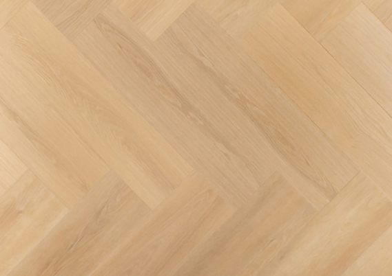 Douwes Dekker PVC Plak Visgraat Brioche - Ultra Mat