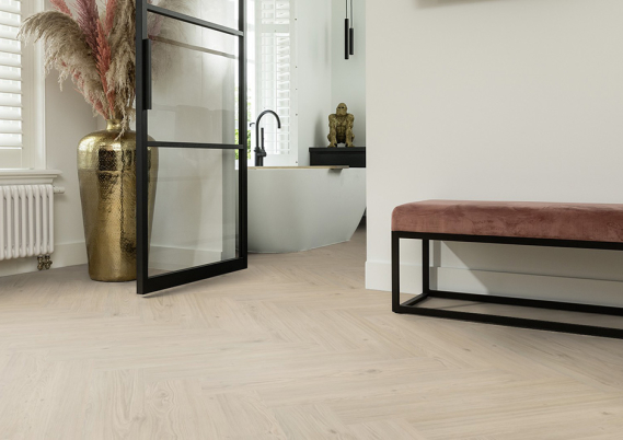 Douwes Dekker PVC Plak Visgraat Cheesecake