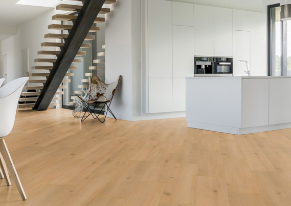 Douwes Dekker Krachtig Solide Brede Plank Mosterd - 8mm Laminaat