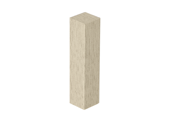 Hoek- en Eindstuk Folie (4st) Grey Oak