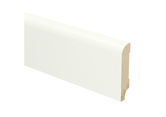 MDF Koloniale Plint 70x15mm Wit Voorgelakt RAL 9010