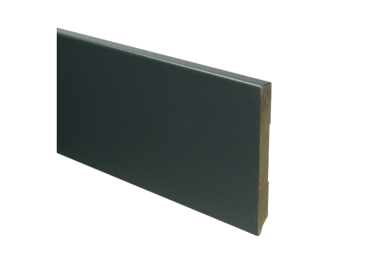 MDF Moderne Plint 120x12mm Voorgelakt RAL 7016