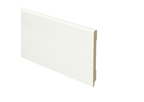 MDF Moderne Plint 120x12mm Voorgelakt RAL 9016