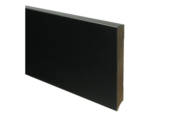 MDF Moderne Plint 150x18mm Voorgelakt RAL 9005