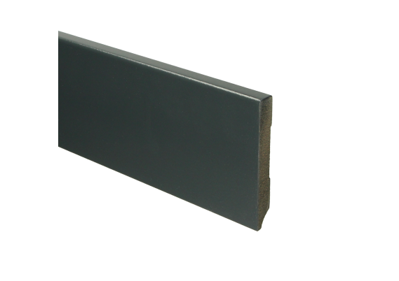 MDF Moderne Plint 90x15mm Voorgelakt RAL 7016