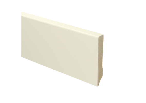 MDF Moderne Plint 90x15mm Voorgelakt RAL 9001