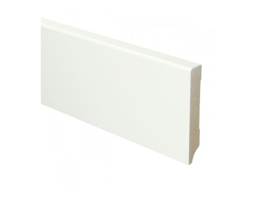 MDF Moderne Plint 90x15mm Voorgelakt RAL 9016