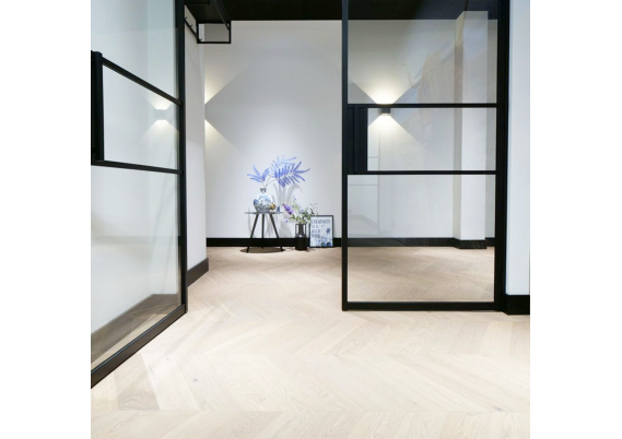 MDF Moderne Plint 90x18mm Voorgelakt RAL 9005