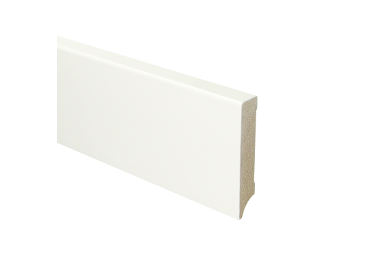MDF Moderne Plint 90x9mm Voorgelakt RAL 9016