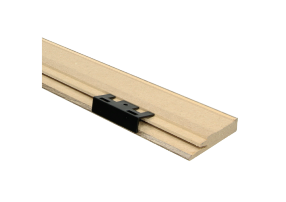 MDF Rechte Folieplint 70x14mm Oud Eiken Mat Geolied