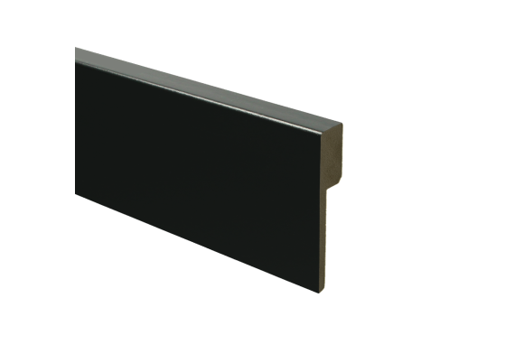 MDF Renovatieplint Modern 90x18mm Voorgelakt RAL 9005