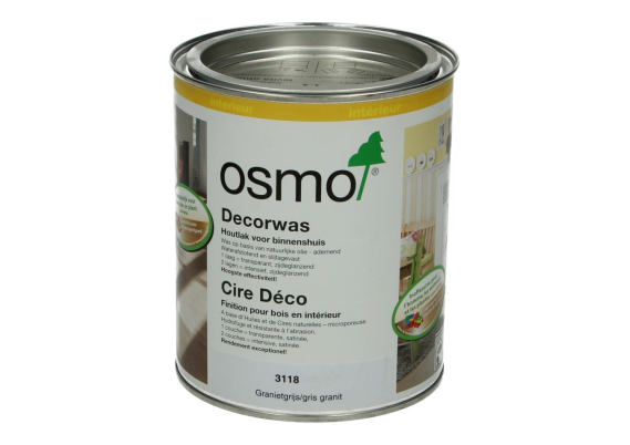 OSMO Decorwas TR3118 Granietgrijs - 0,75 Liter