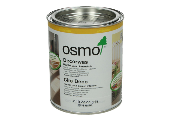OSMO Decorwas TR3119 Zijdegrijs - 0,75 Liter