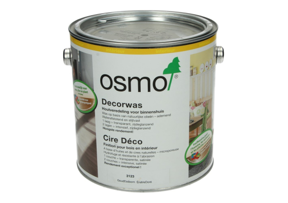 OSMO Decorwas TR3123 Esdoorn - 2,5 Liter