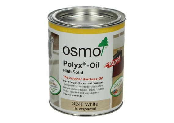 OSMO Polyx Rapid 3240 Transparant Wit - 0,75 Liter