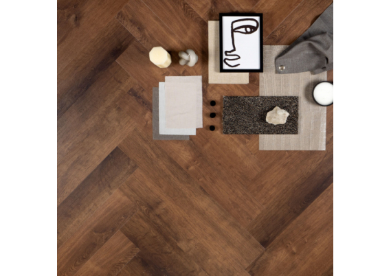 OTIUM Dawn Herringbone Dryback - 2.5mm PVC Plak