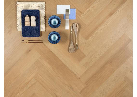 OTIUM Hammam Herringbone SPC Rigid - 5.5mm PVC Klik Visgraat