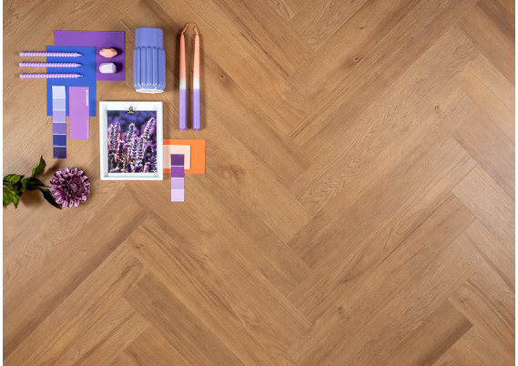 OTIUM Jade Herringbone SPC Rigid - 5.5mm PVC Klik Visgraat