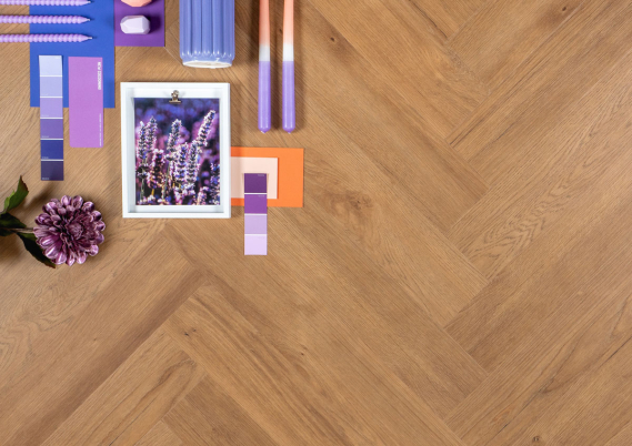 OTIUM Jade Visgraat Dryback - 2.5mm PVC Plak