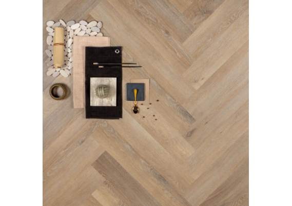 OTIUM Lily Herringbone Dryback - 2.5mm PVC Plak