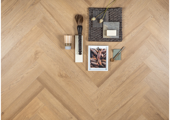 OTIUM Lux Herringbone SPC Rigid - 5.5mm PVC Klik Visgraat