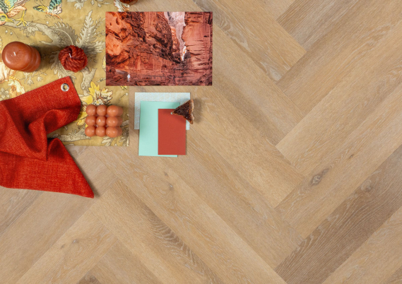 OTIUM Ruby Visgraat Dryback - 2.5mm PVC Plak