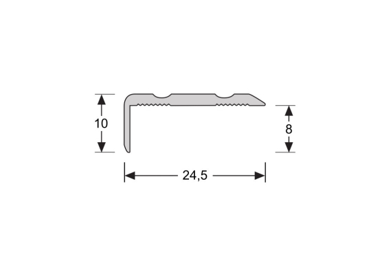 Papegaaiebek Goud - 270 cm