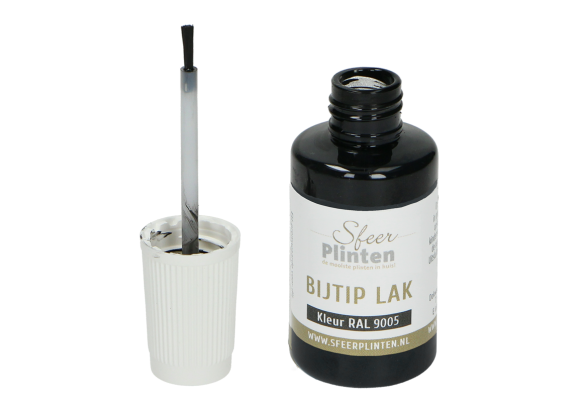 Plinten bij-tip-lak RAL 9005 - 20ml