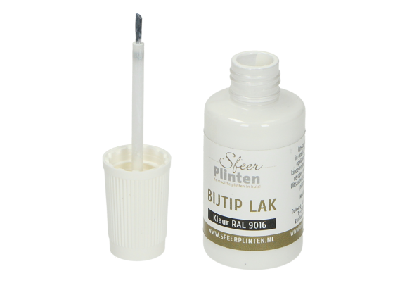 Plinten bij-tip-lak RAL 9016 - 20 ml