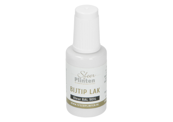 Plinten bij-tip-lak RAL 9016 - 20 ml