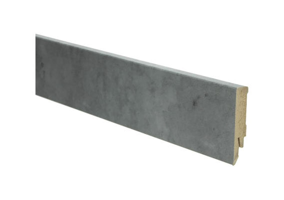 Rechte Folieplint 70x14mm Beton Grijs