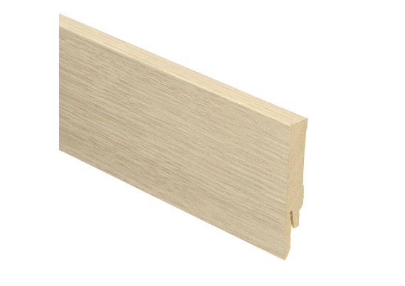 Rechte Folieplint 70x14mm Medium Blond Oak