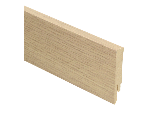 Rechte Folieplint 70x14mm Mid Wood
