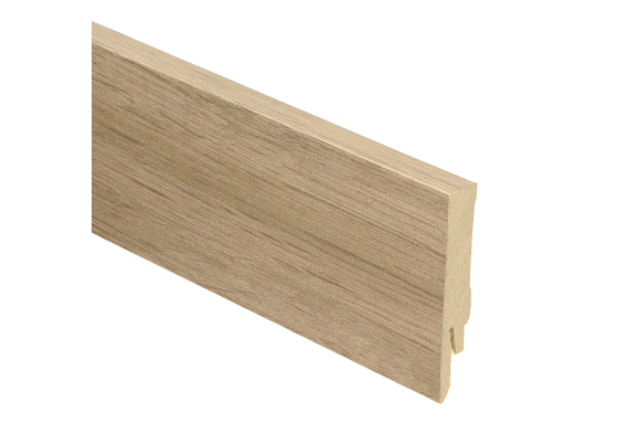 Rechte Folieplint 70x14mm Natural Warm Oak