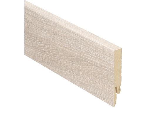 Rechte Folieplint 70x14mm Naturel Eiken Vergrijsd