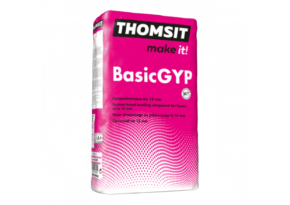 Thomsit BasicGyp Gips Egaliseermiddel - 25 kg