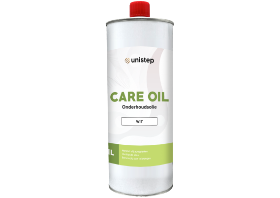 Unistep - Care oil - Onderhoudsolie - Wit - 1 liter