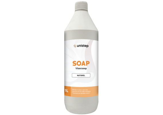 Unistep - Soap - Vloerzeep - Naturel - 1 liter