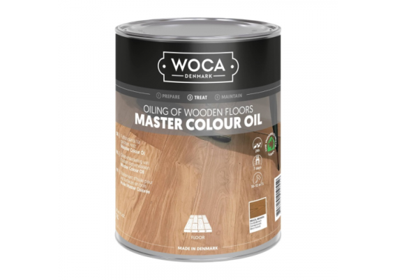 WOCA Master Colour Oil 102 Brasil Brown - 1 Liter