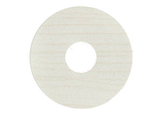 Zelfklevende Rozet (17 mm) Elzen Wit (10 st.)