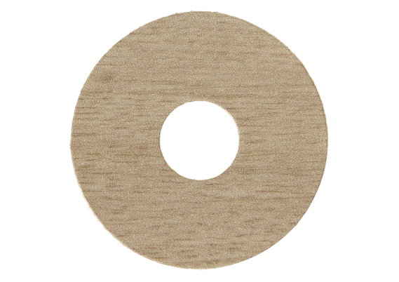 Zelfklevende Rozet (17 mm) Dark Blond Oak (10 st.)