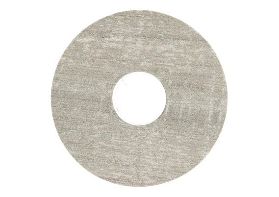 Zelfklevende Rozet (17 mm) Eik Grijs met Zaagsnede (10 st.)