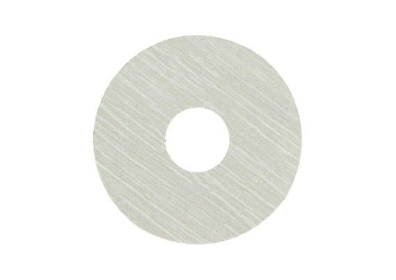 Zelfklevende Rozet (17 mm) Eiken Beige Wit (10 st.)